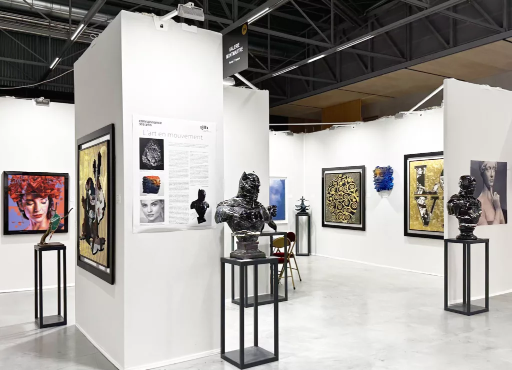 Les œuvres de la Galerie Montmartre sont exposées à la foire de Lille Art Up