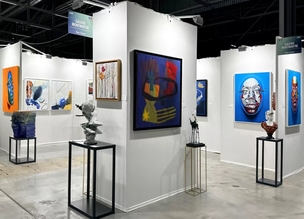 Les œuvres de la Galerie Montmartre sont exposées à la foire de Lille Art Up
