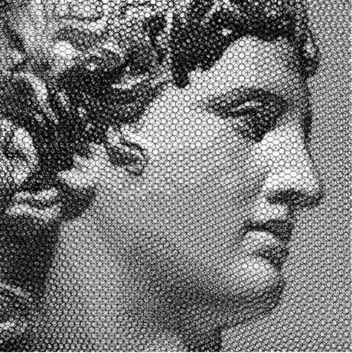Photo of Apollo del Belvedere, artwork by Giorgio Tentolini