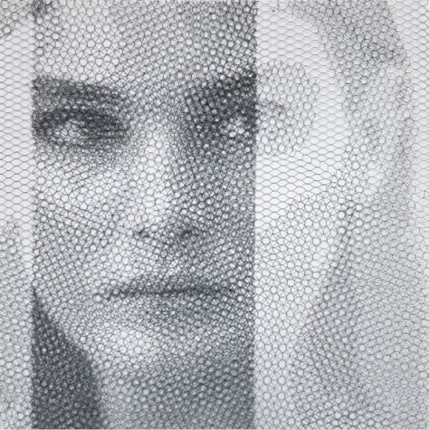Photo of Britt, artwork by Giorgio Tentolini