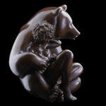 Photo of Boucle d'or n°6, sculpture by Michel Bassompierre made in bronze