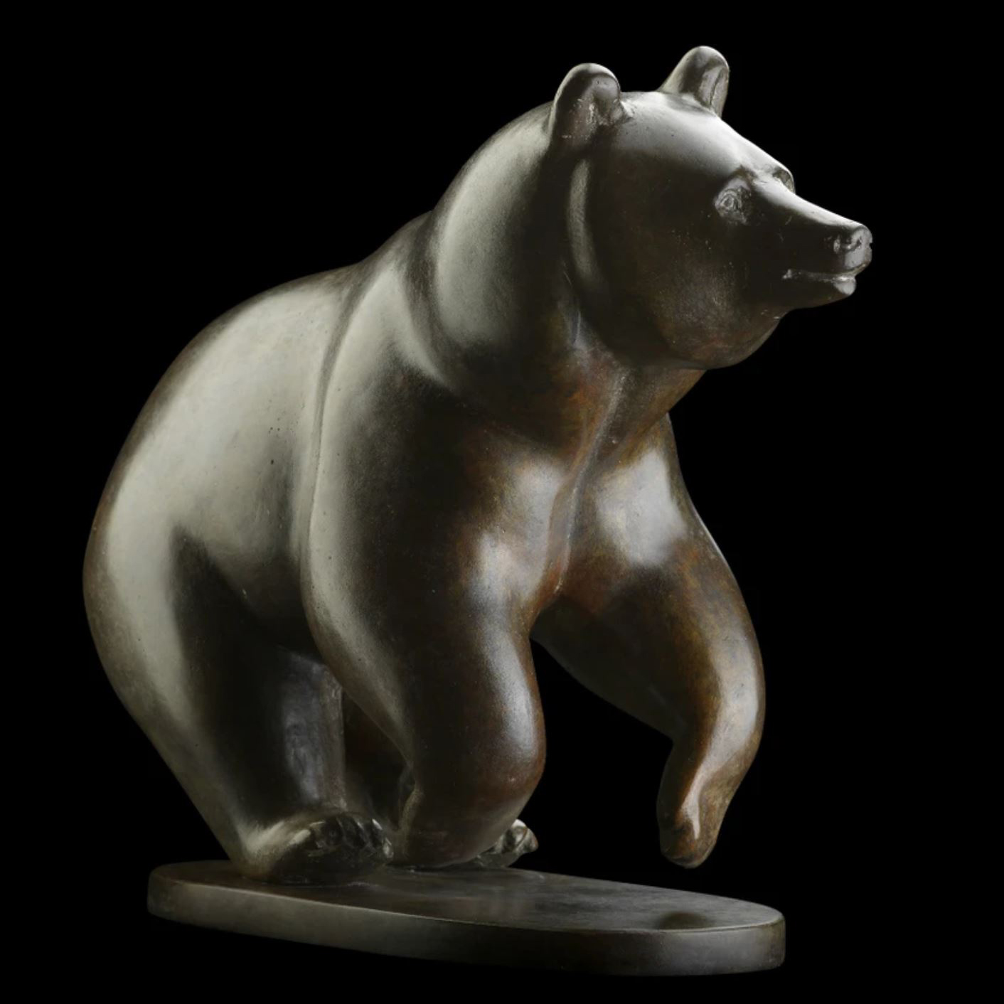 Photo of Les Saumons n°4, sculpture by Michel Bassompierre made in bronze