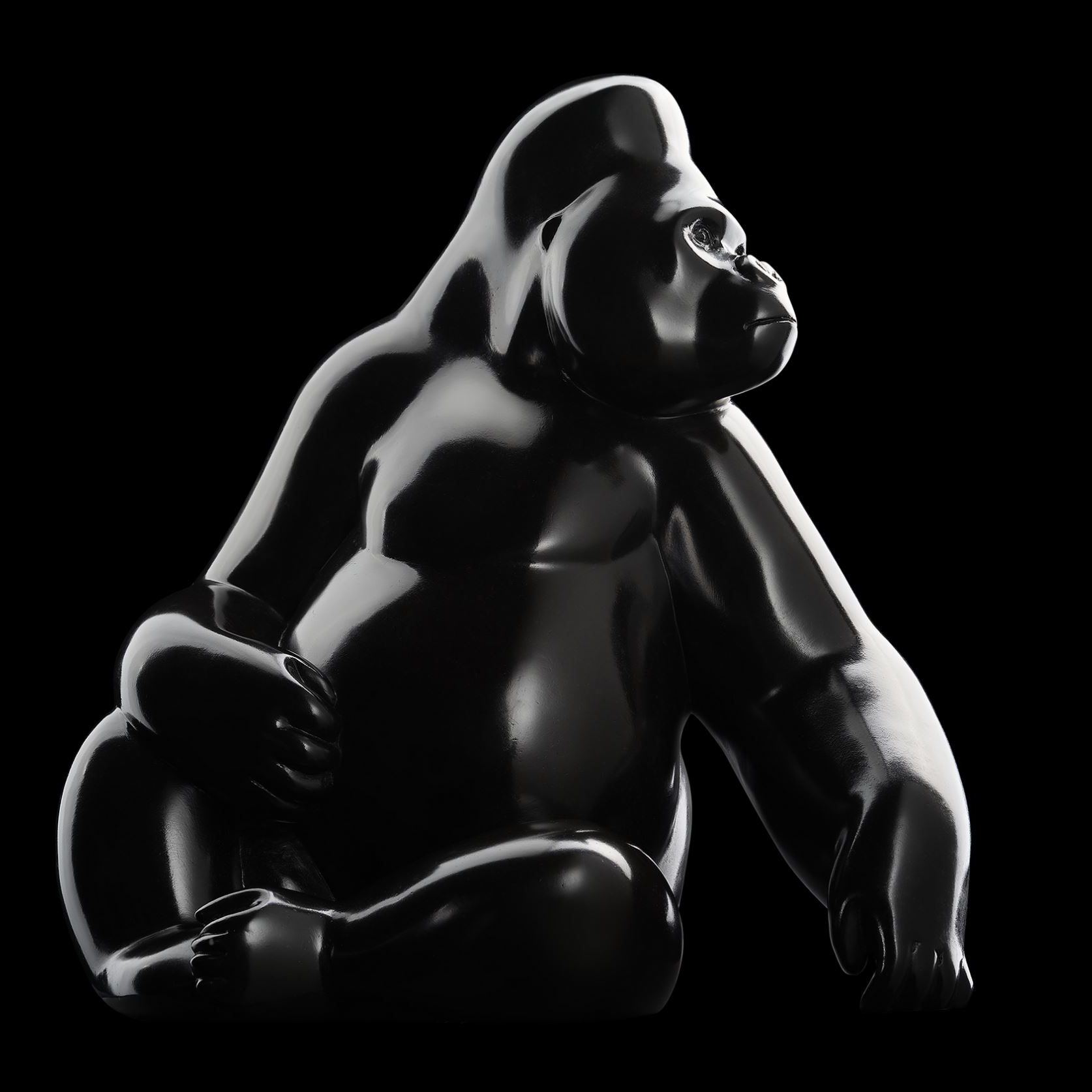 Photo of Le Dominant n°5, sculpture by Michel Bassompierre made in bronze