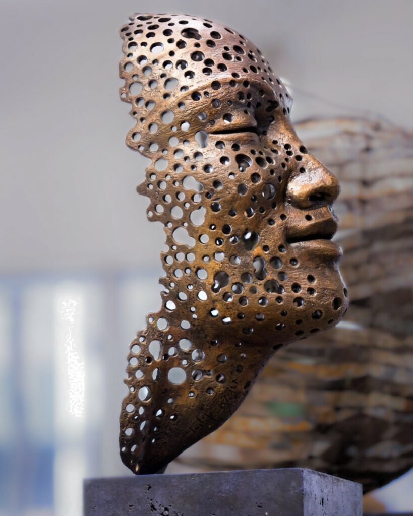 Photo of Translucent Cathedral, sculpture by Anton Smit