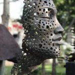 Photo of Translucent Cathedral, bronze sculpture by Anton Smit