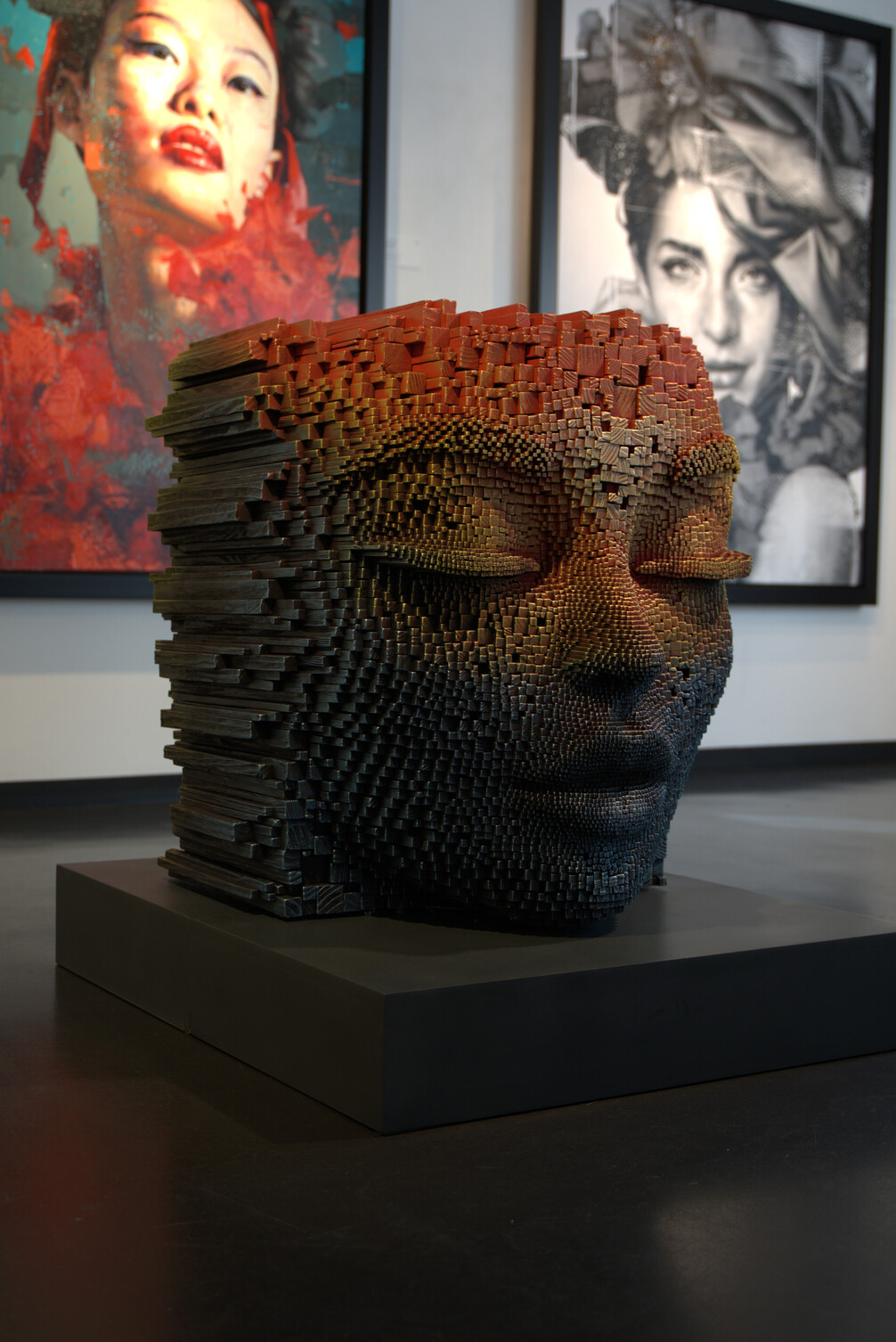 Exposition Face à Face de Gil Bruvel et Silvio Porzionato
